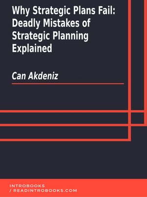 cover image of Why Strategic Plans Fail